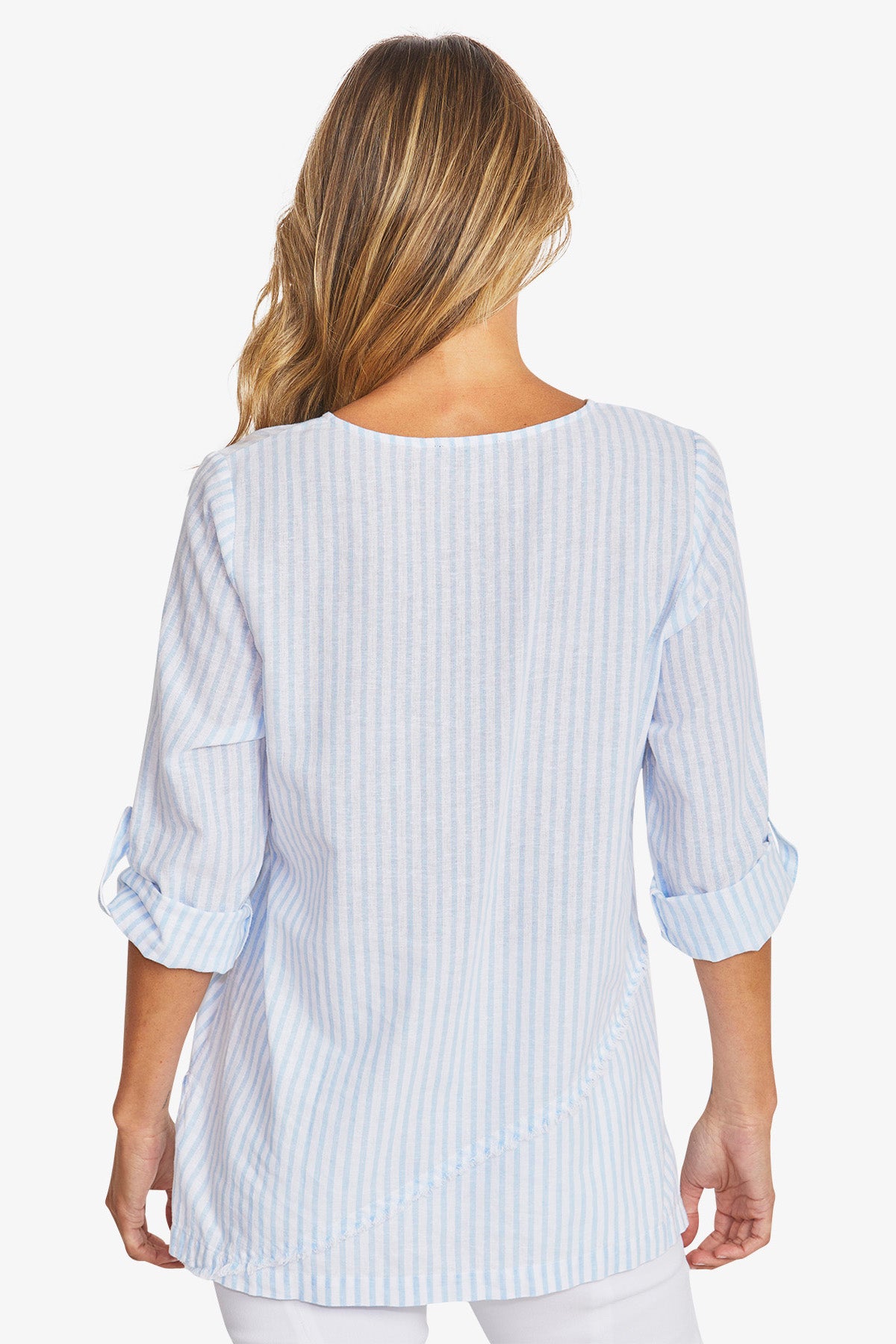 Womens Tamara Stripe Top Blue P595323