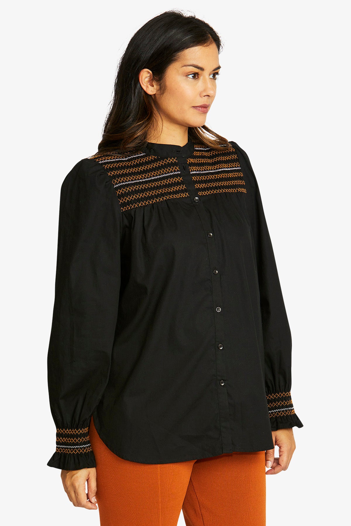 Theodora Blouse in Black