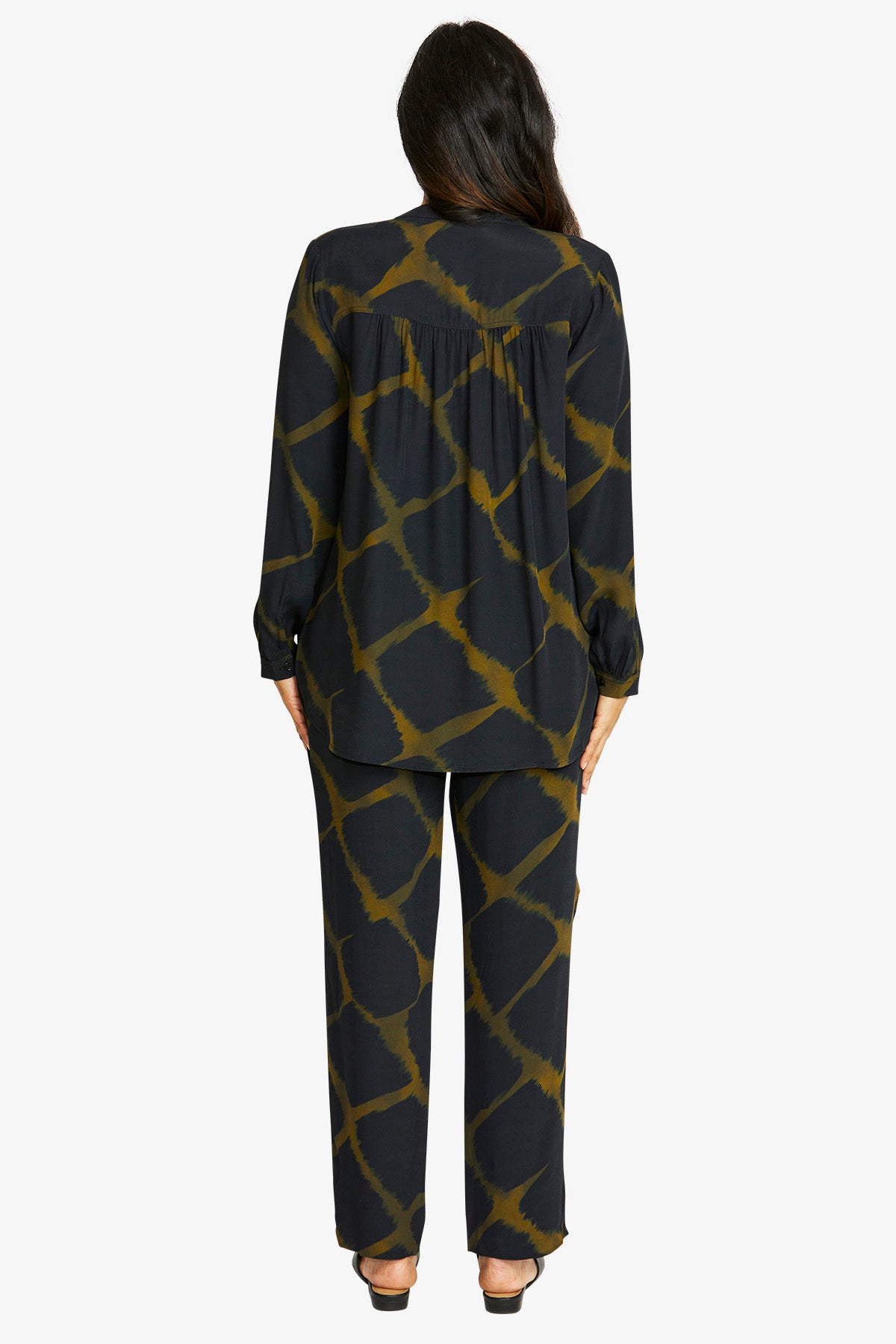 Youri Pant in Khaki/Black