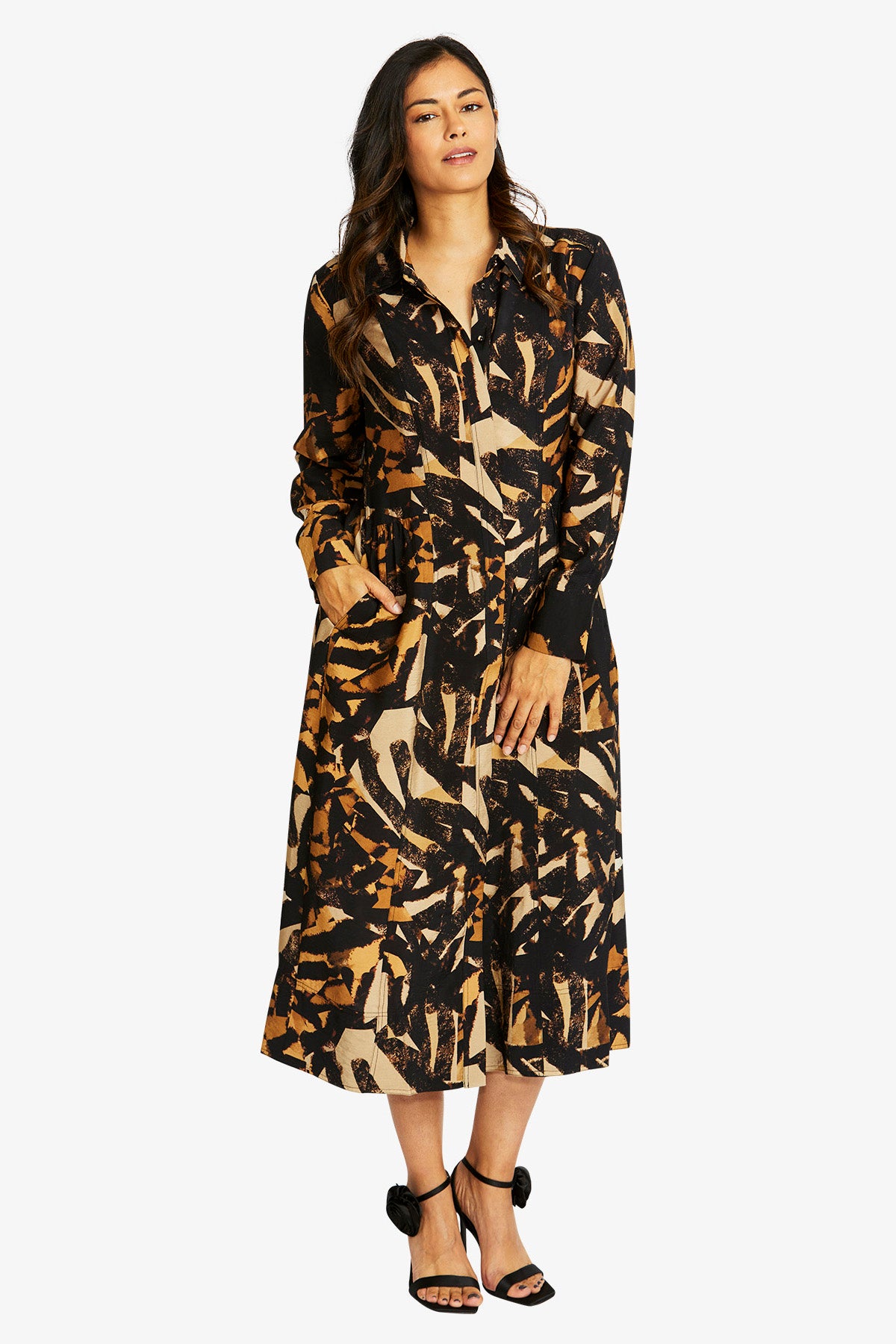 Zambia Dress in Multi