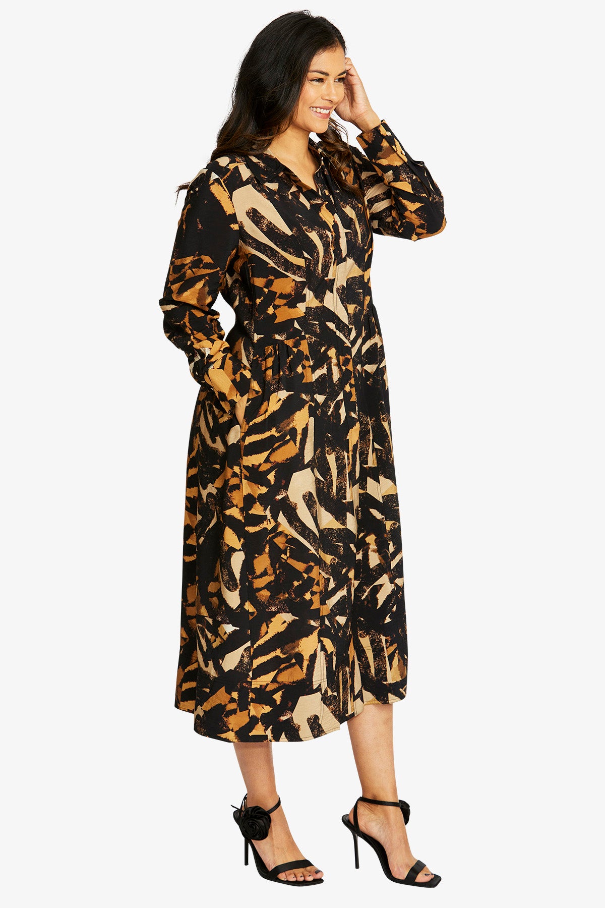 Zambia Dress in Multi