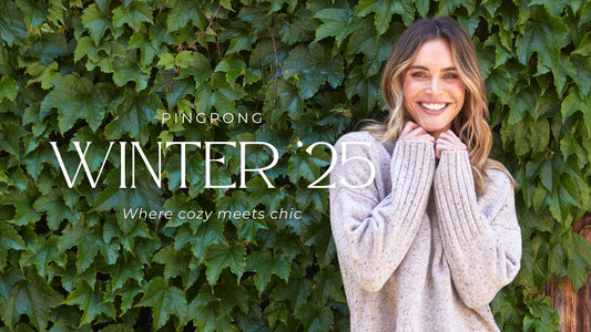 Unveiling Pingpong's Winter '25 Collection: Bold, Sophisticated, Chic