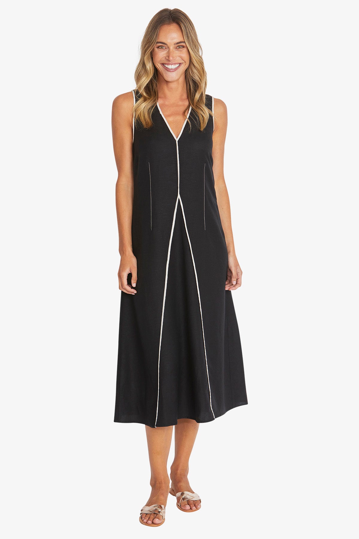Womens Sarah Dress Black P595550