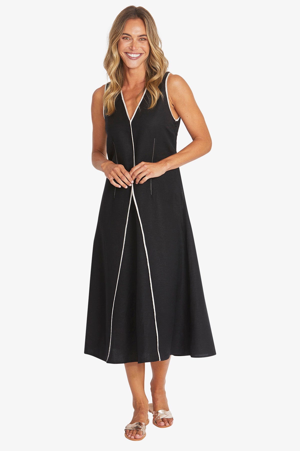 Womens Sarah Dress Black P595550