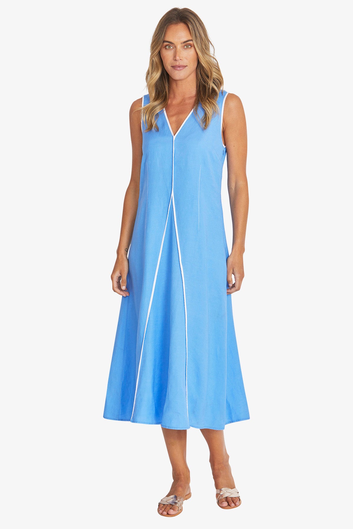 Womens Sarah Dress Blue P595550