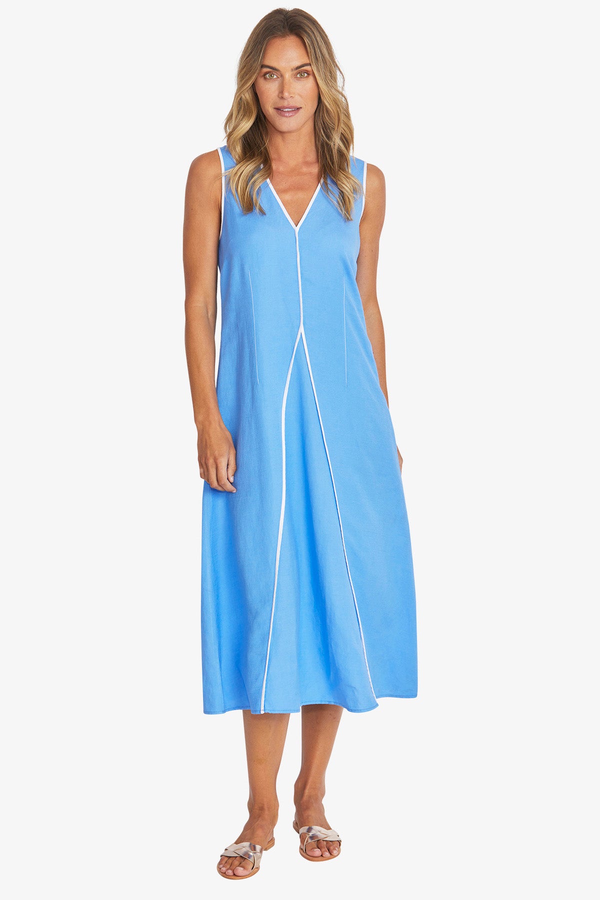 Womens Sarah Dress Blue P595550