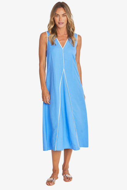 Womens Sarah Dress Blue P595550