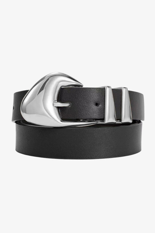 Womens Sienna Abstract Belt Black P605ac6