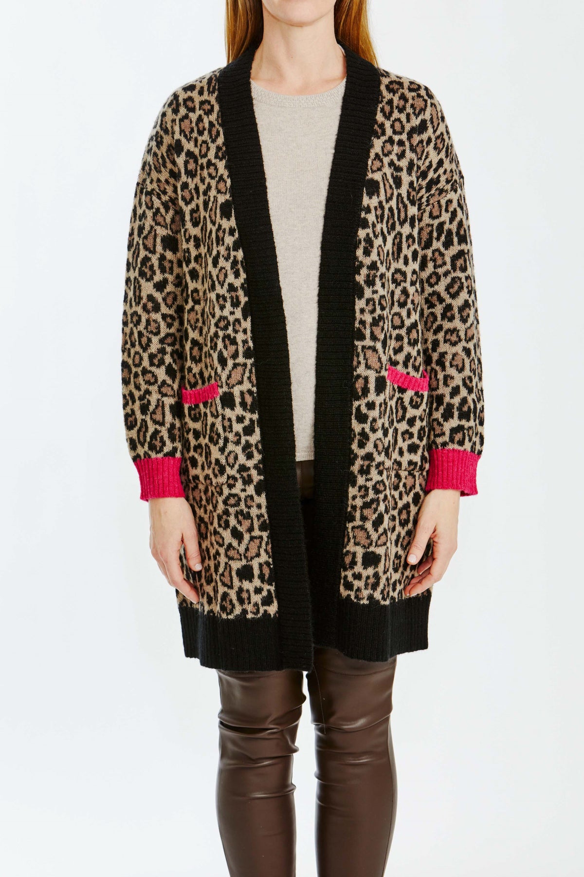 Zoolander Cardigan Animal Print