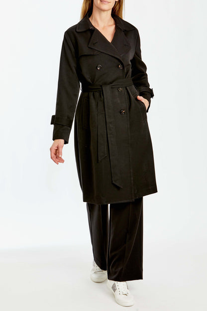 City Trench Coat Black