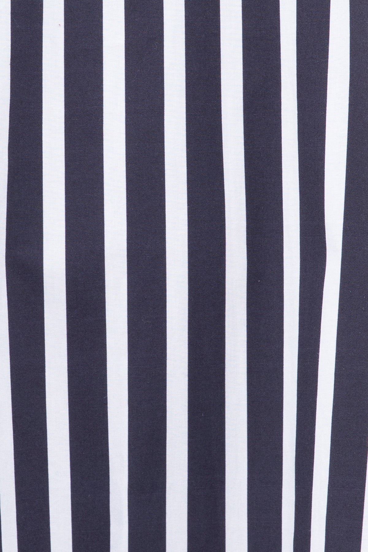 Stripe Swing Shirt Dress Navy and White