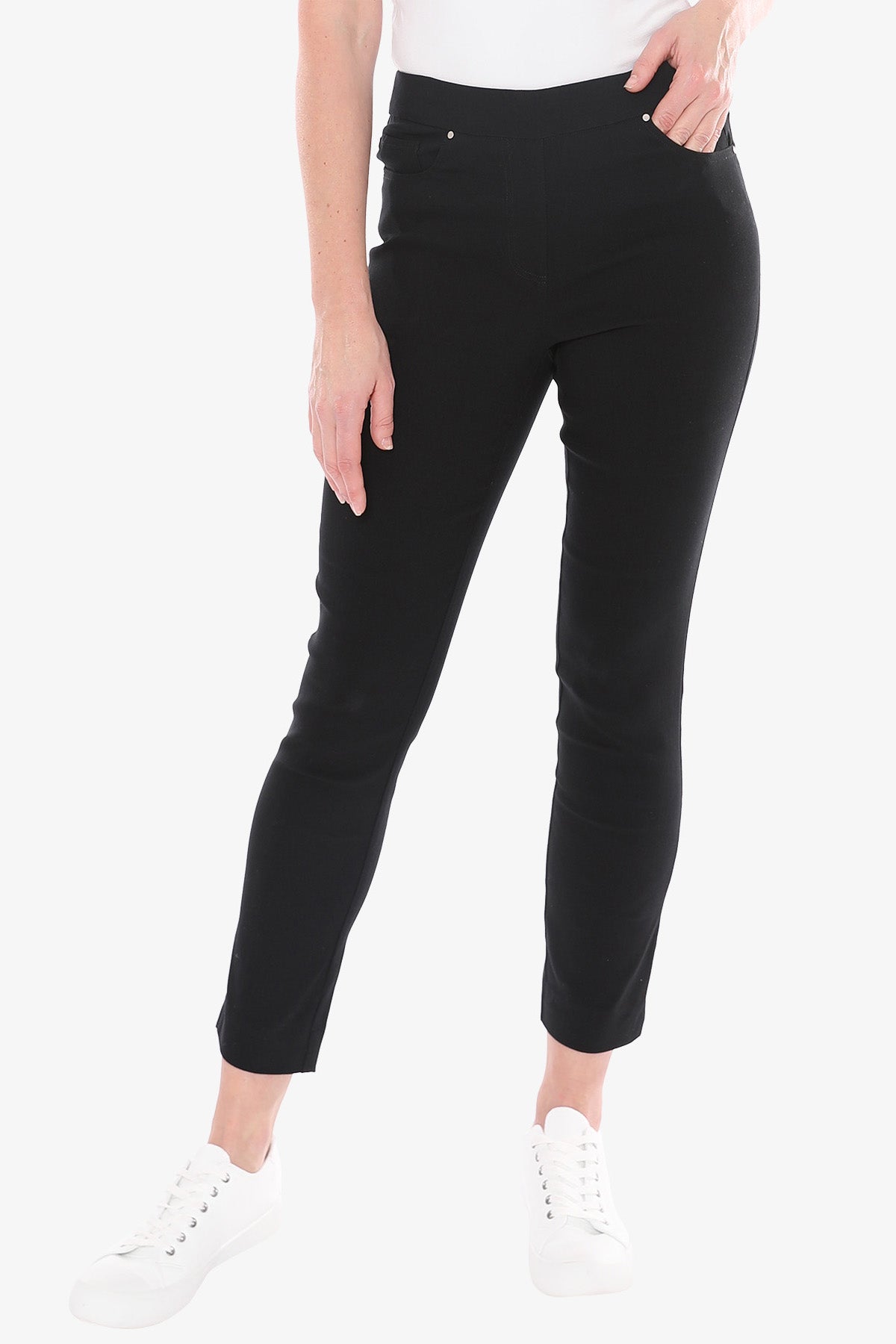 Women's 7/8 Bengaline Pant in Black