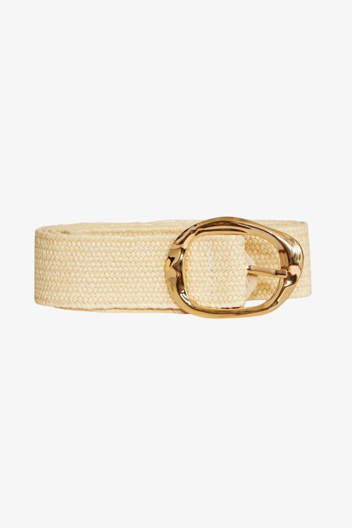 Womens Abby Abstract Stretchbelt Beige P615ac5