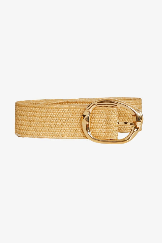 Womens Abby Abstract Stretchbelt Natural P615ac5