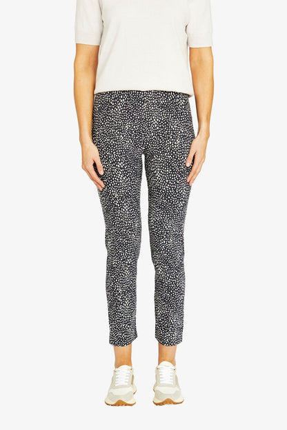 Womens Abstractspotbenga Pant Black P605722