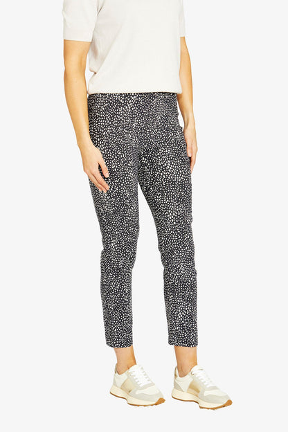 Womens Abstractspotbenga Pant Black P605722