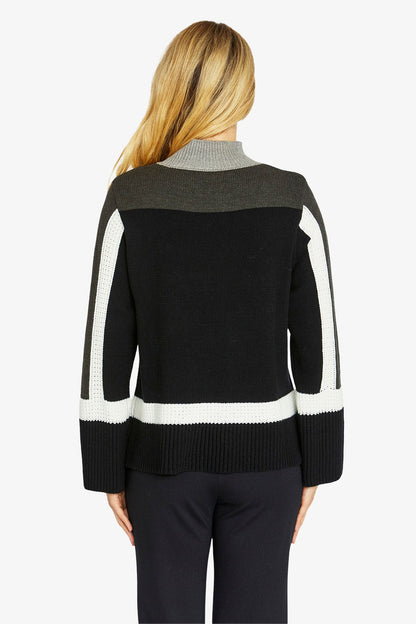 Womens Ally Colourblock Pullover Multicolor P605041
