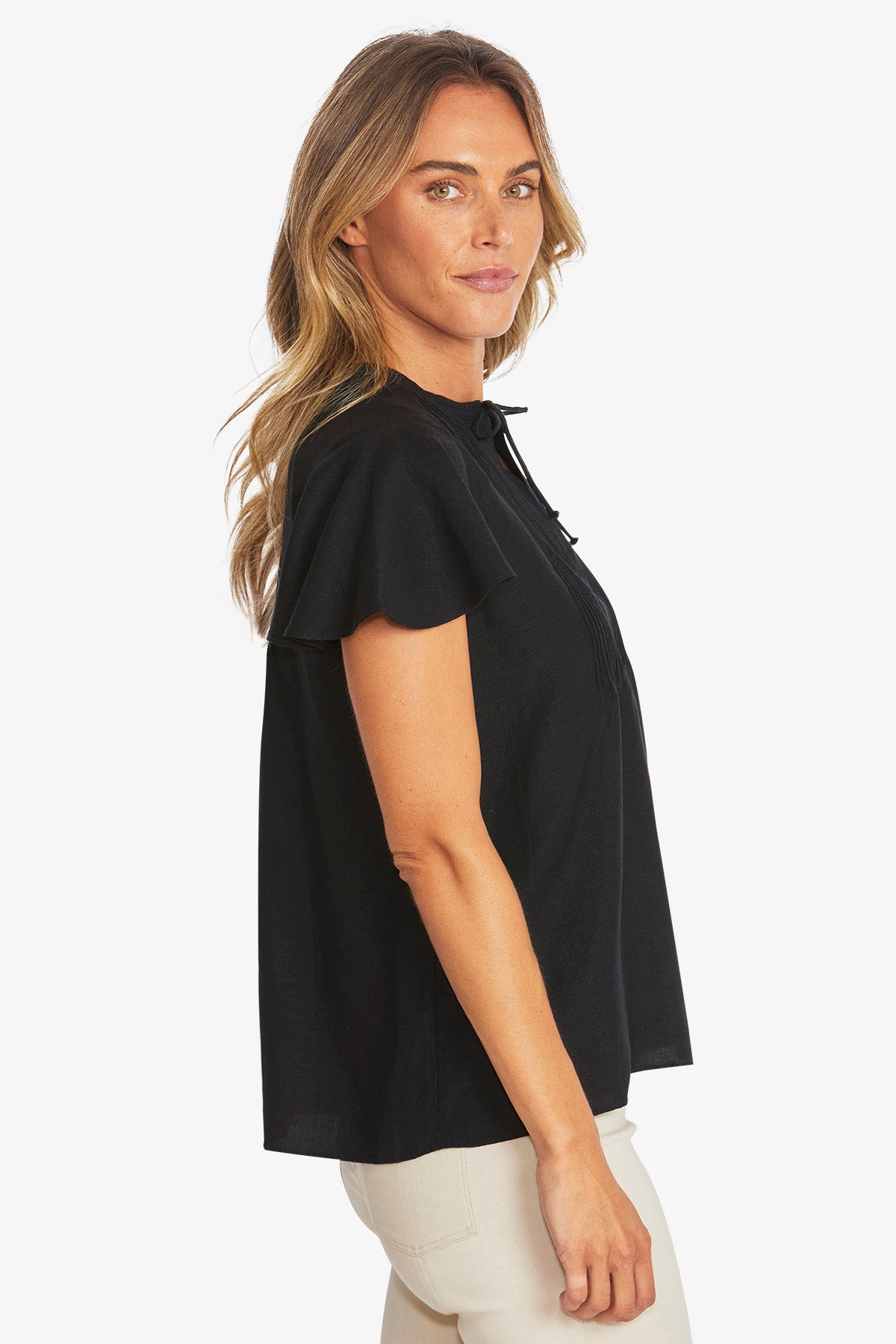 Womens Annabelle Top Black P595344