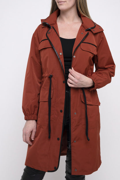 Anorak Jacket Deep Marmalade