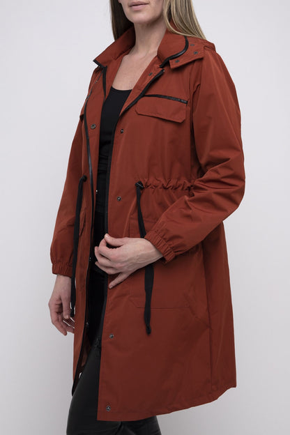 Anorak Jacket Deep Marmalade