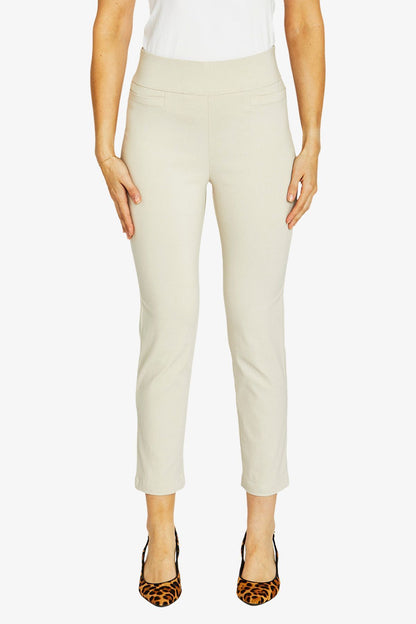 Womens Aria Bengaline Pant Beige P605713