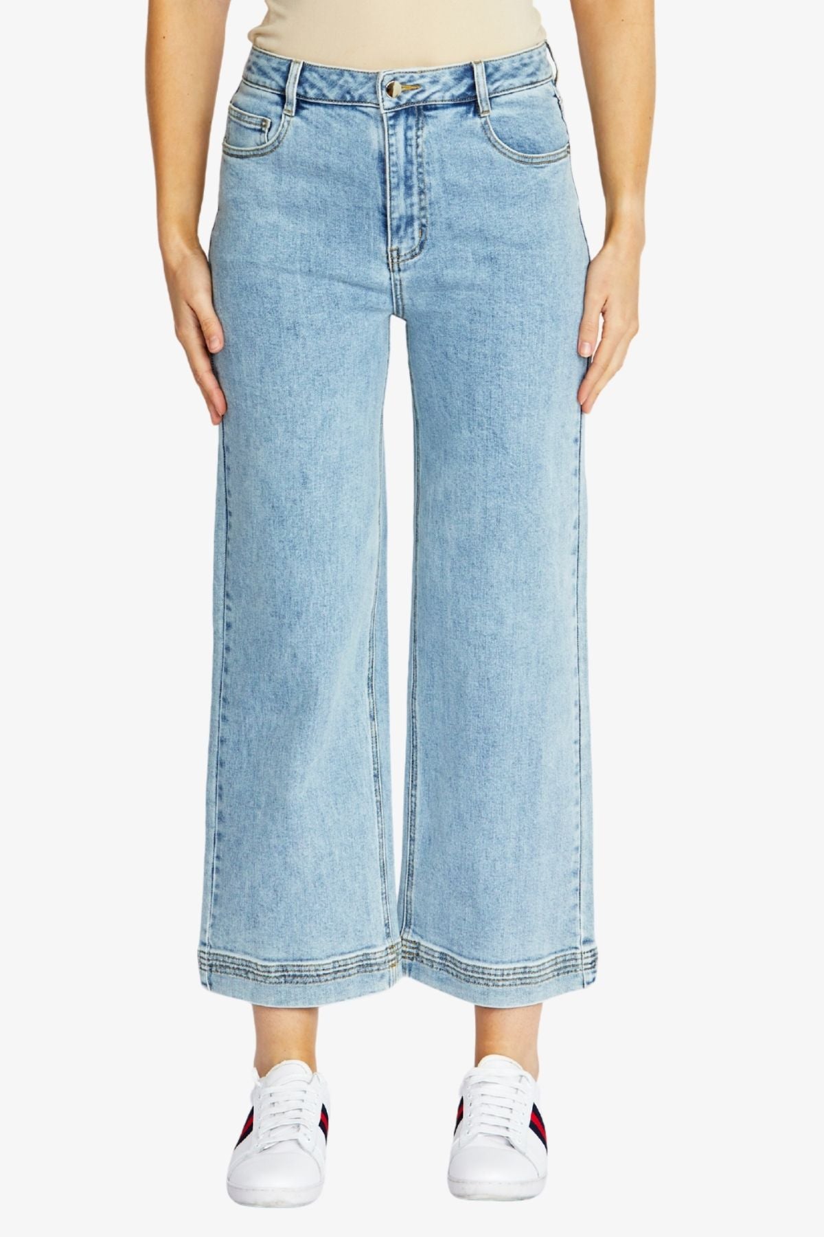 Womens Ariahighwaistdenimjean Blue P615716