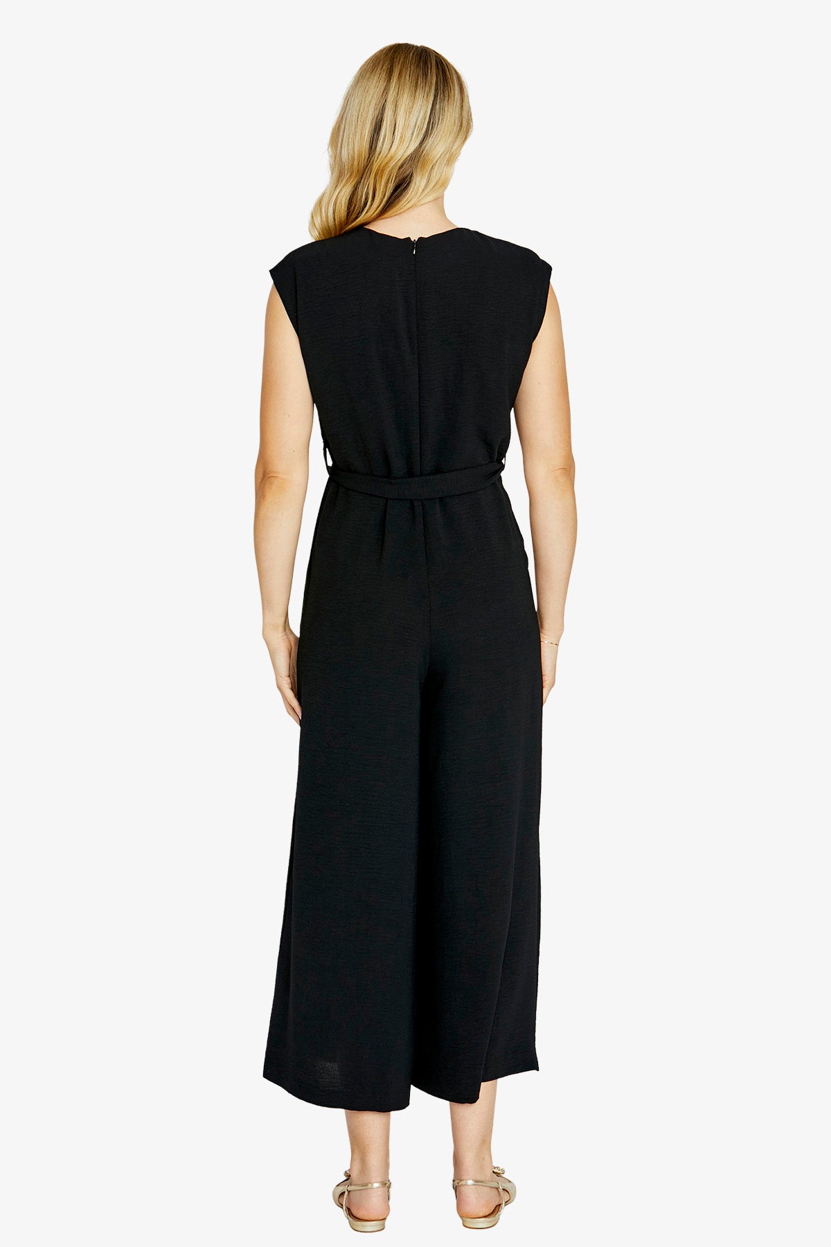 Womens Averywrapsllessjumpsuit Black P615901