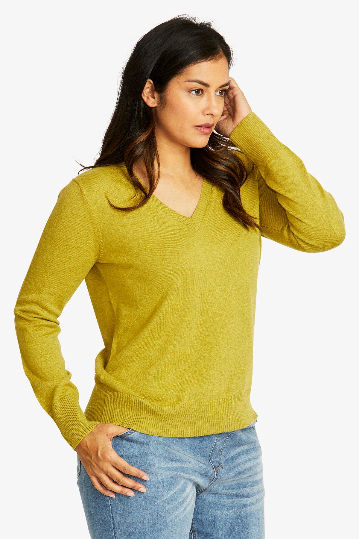 Bailey Pullover in Celery