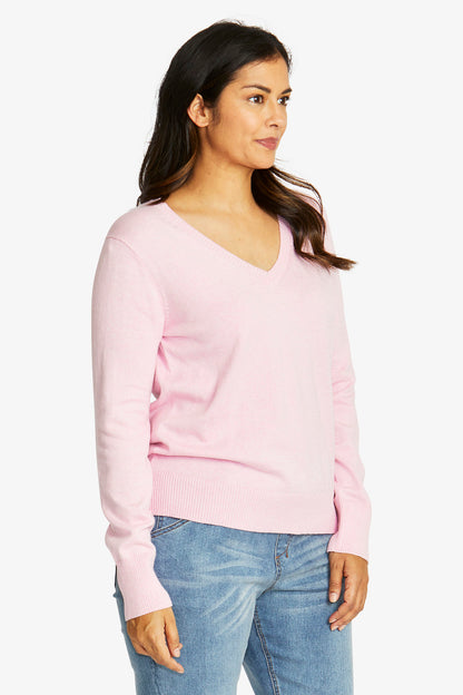 Bailey Pullover in Begonia