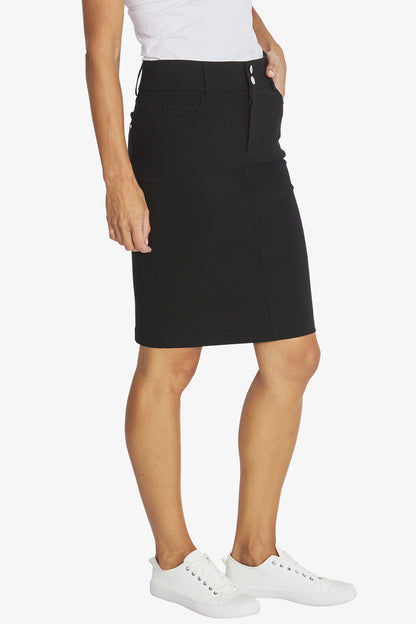 Bengaline Skirt in Black