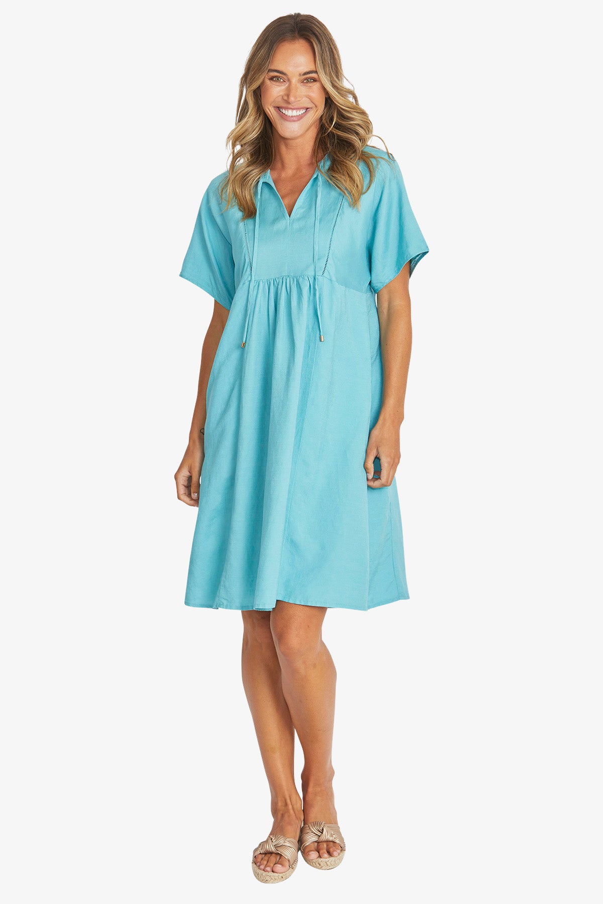 Womens Bobbi Dress Blue P595548