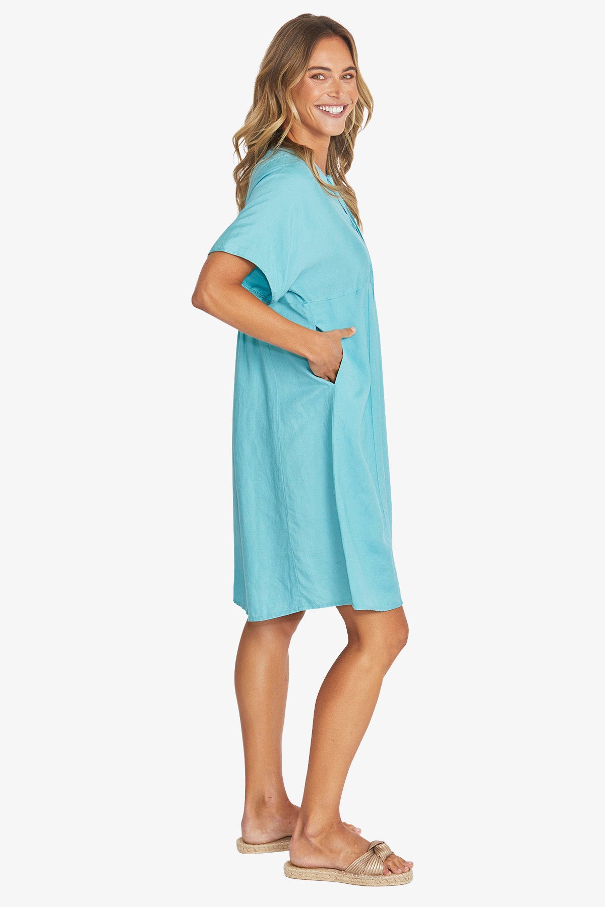 Womens Bobbi Dress Blue P595548