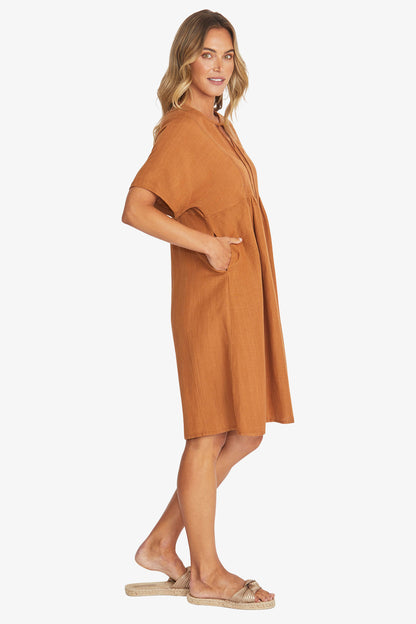 Womens Bobbi Dress Brown P595548