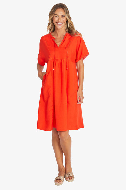 Womens Bobbi Dress Red P595548