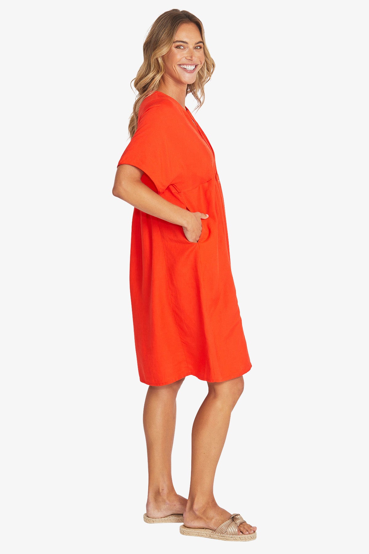 Womens Bobbi Dress Red P595548