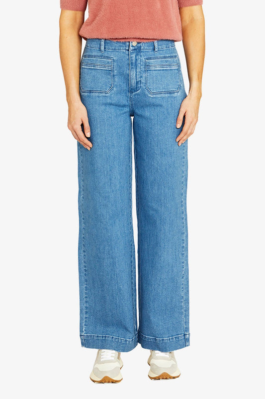 Womens Brightvintage Pocketjean Blue P605717