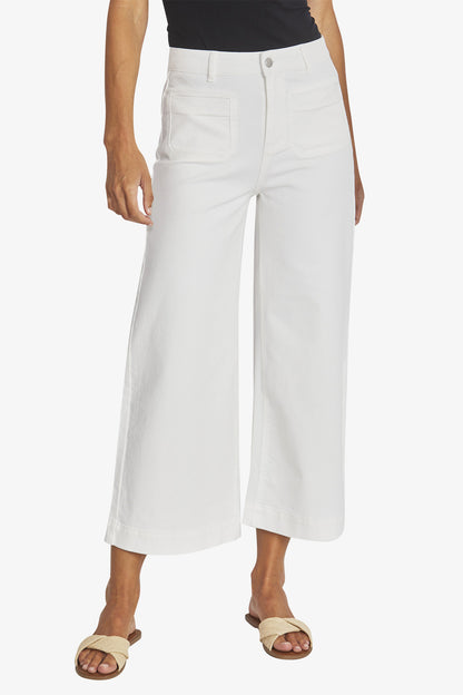 Brooke Pocket Pant in Ivory