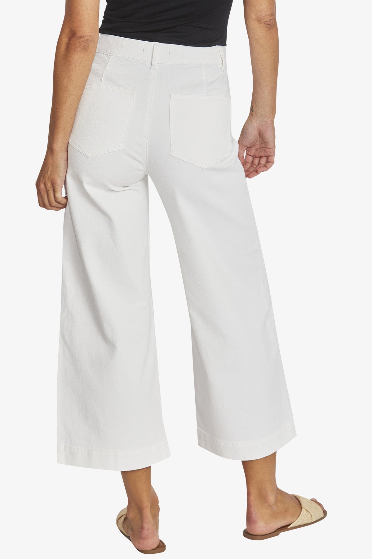 Brooke Pocket Pant in Ivory