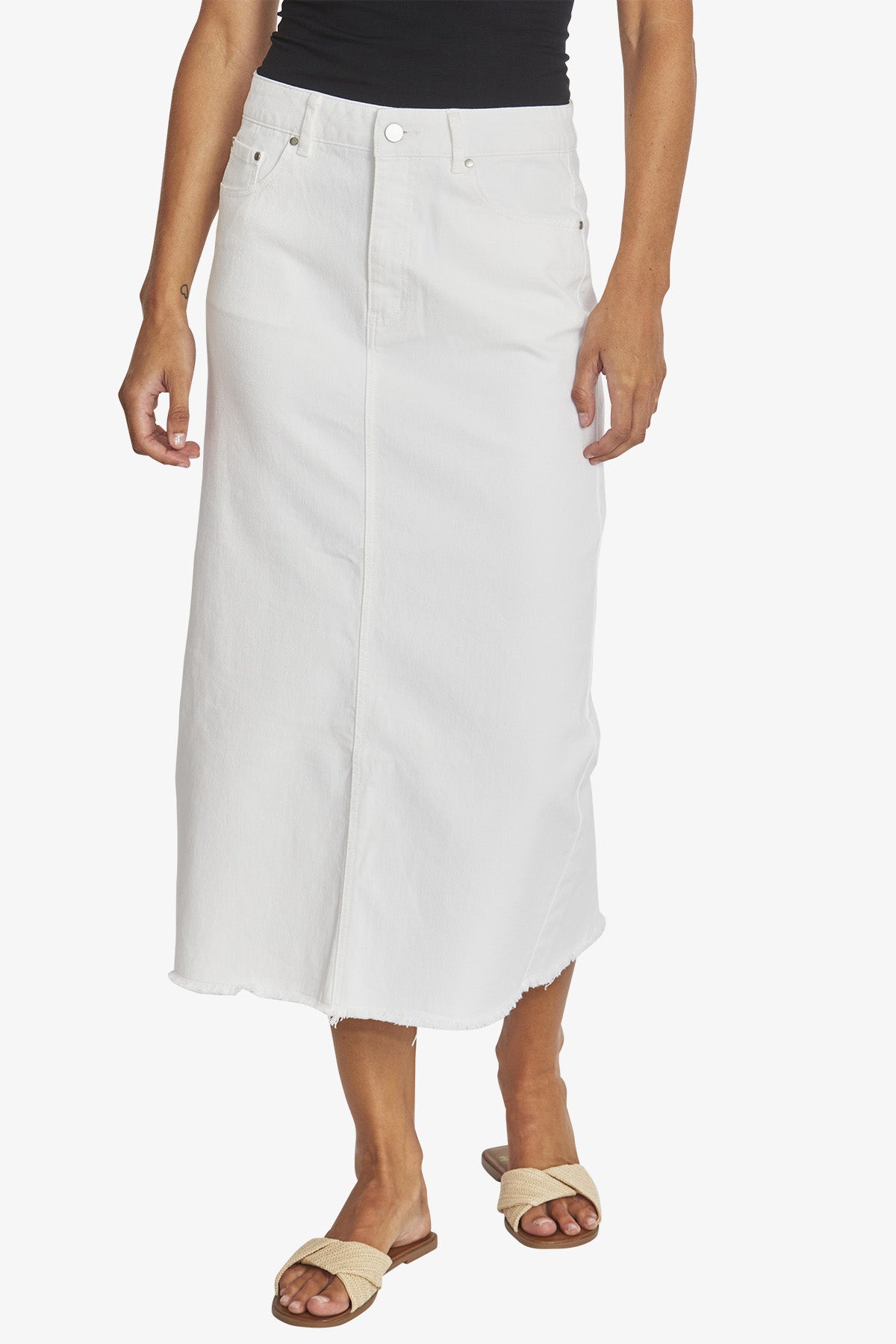 Brooke Skirt in Ivory