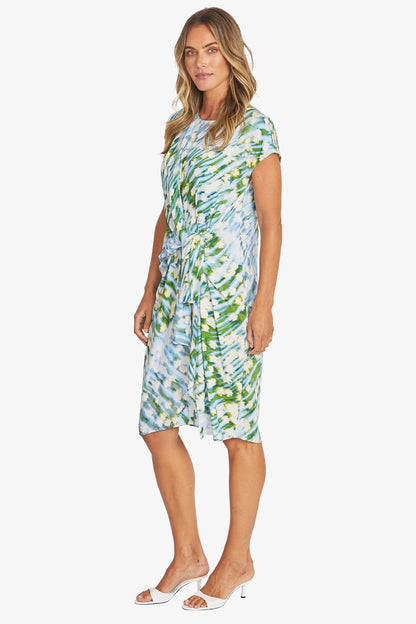 Womens Capri Knot Dress Multicolor P595510