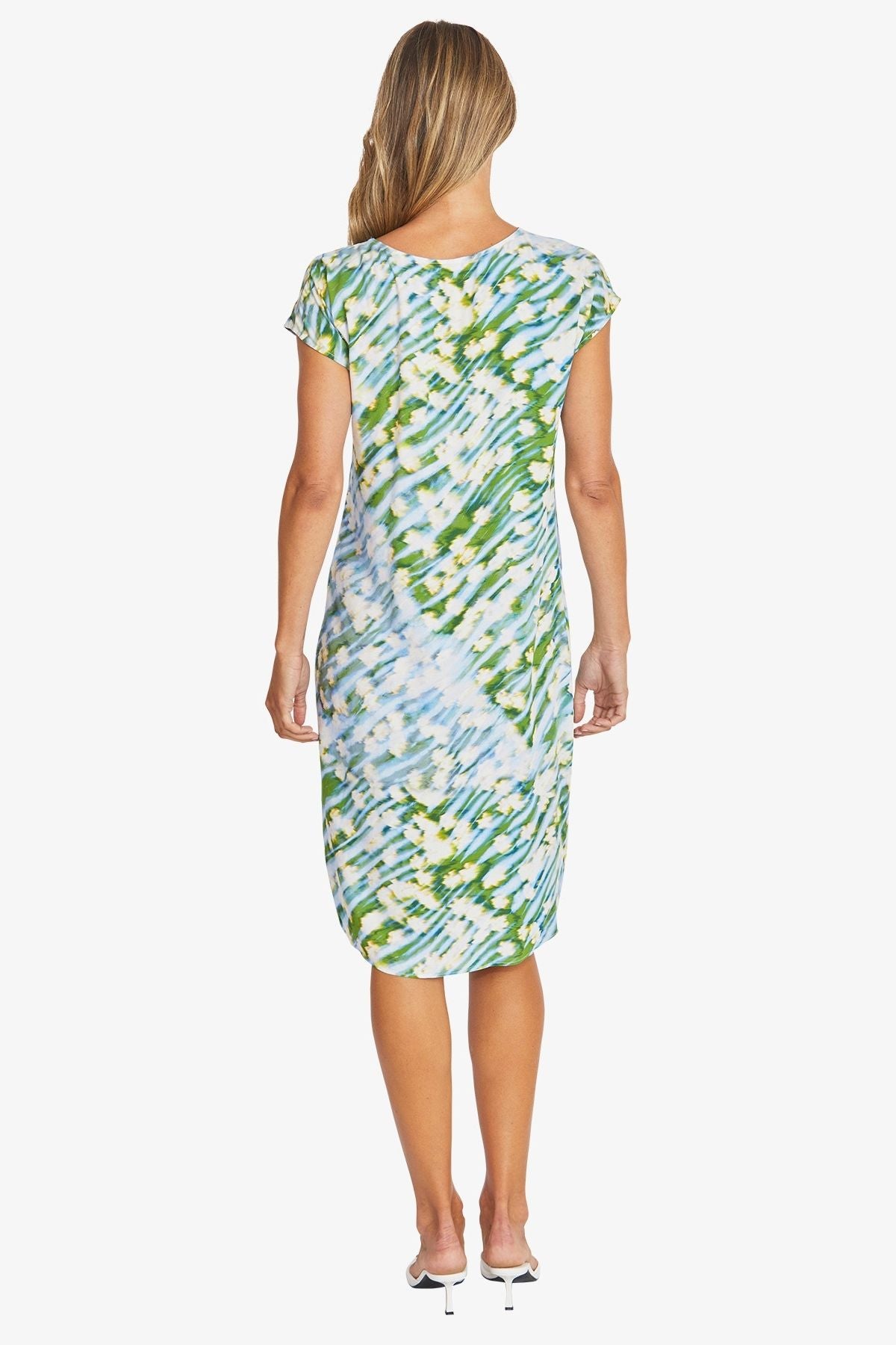 Womens Capri Knot Dress Multicolor P595510