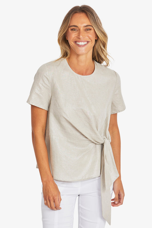 Womens Celine Top Beige P595330