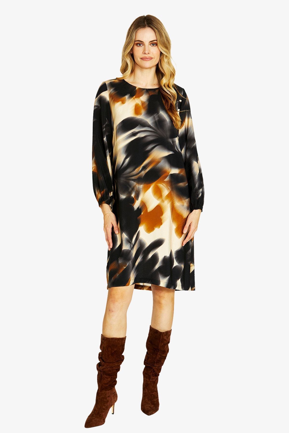 Womens Charlotte Shift Dress Multicolor P605504
