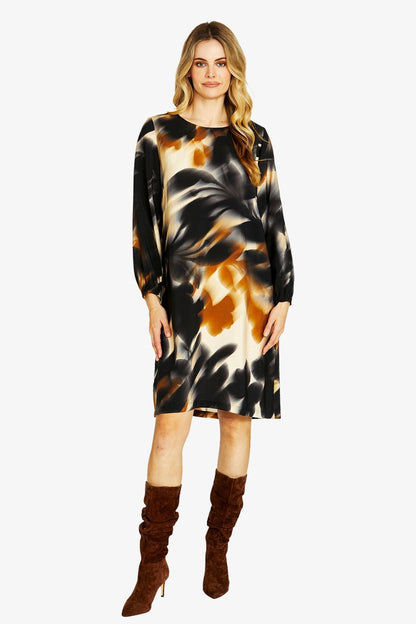 Womens Charlotte Shift Dress Multicolor P605504