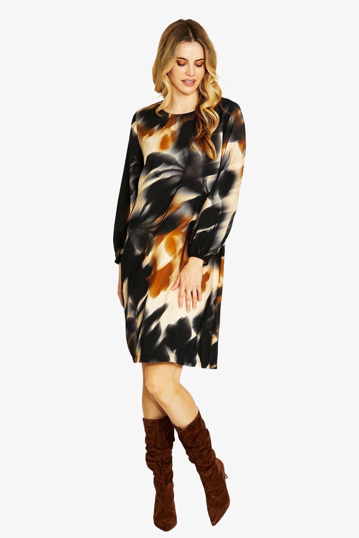 Womens Charlotte Shift Dress Multicolor P605504