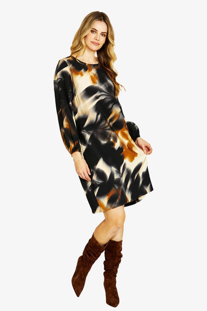 Womens Charlotte Shift Dress Multicolor P605504