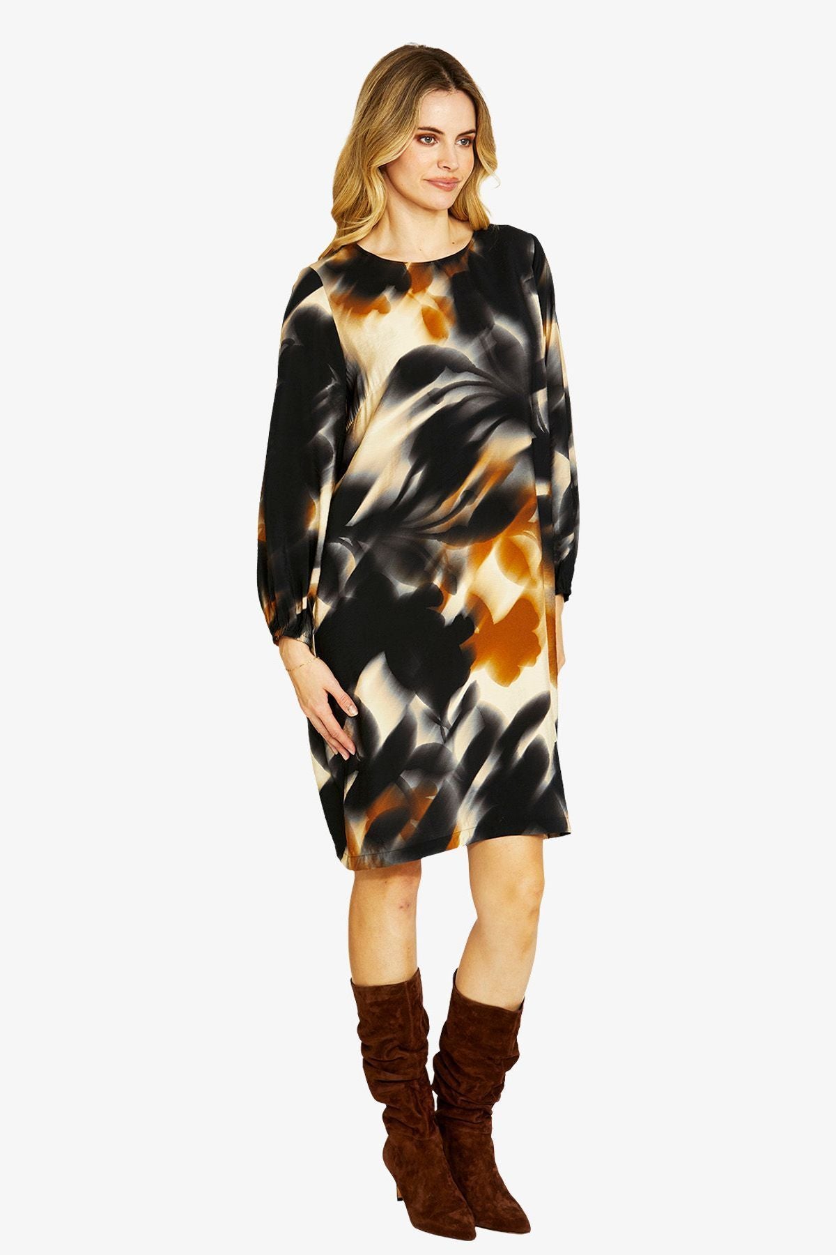 Womens Charlotte Shift Dress Multicolor P605504