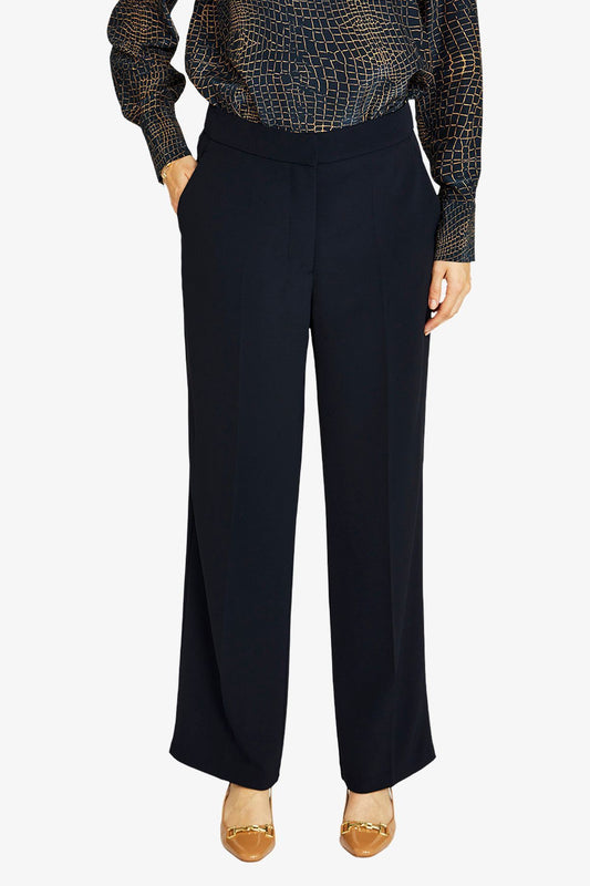Womens Chloe Crepe Pant Navy P605704