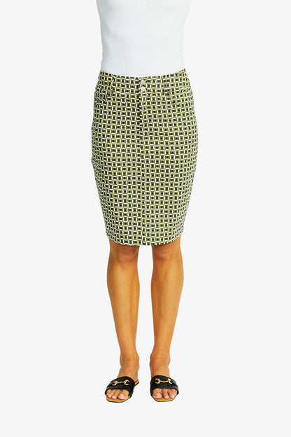 Circa Short Skirt in Circa Print