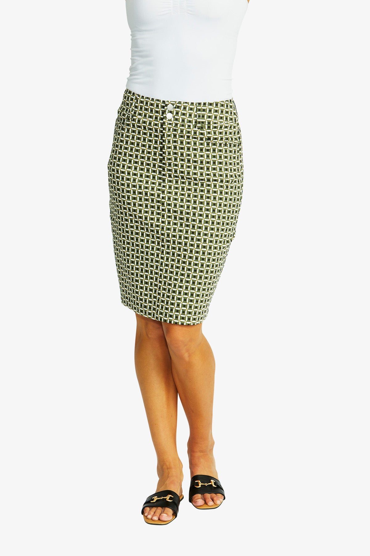 Circa Short Skirt in Circa Print